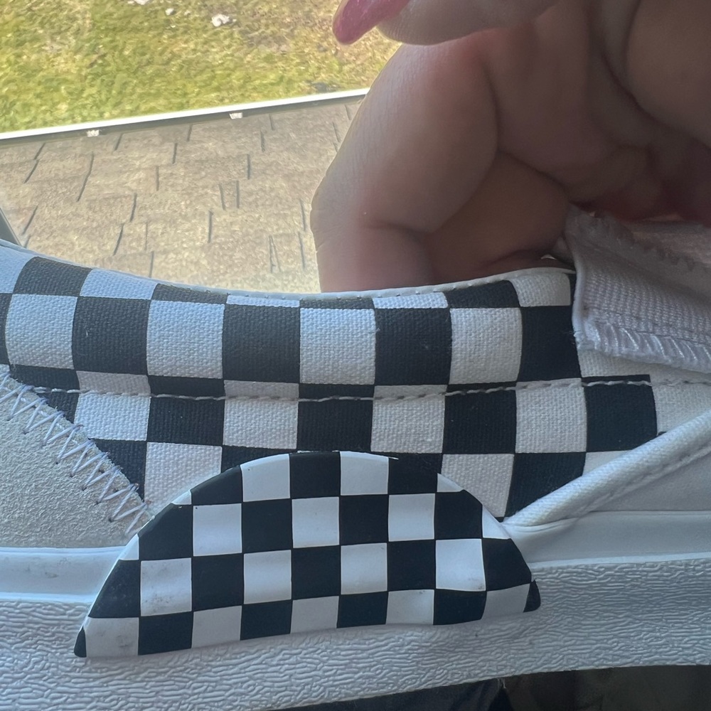 VANS CHECKERBOARD SNEAKERS